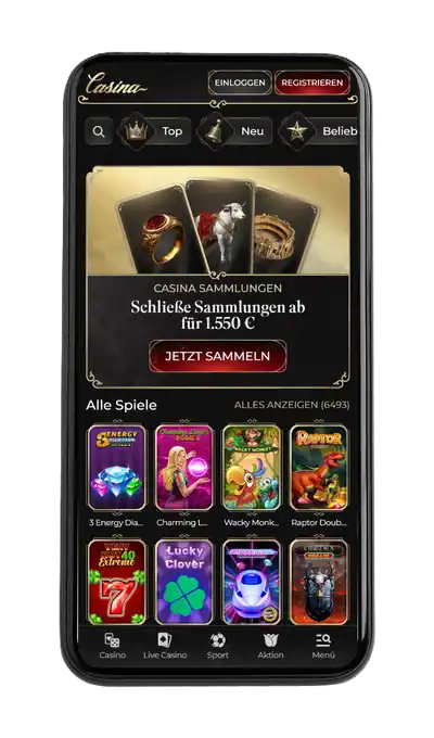 Casina Casino – Moderne Spiele, sichere Zahlungen & Live-Action