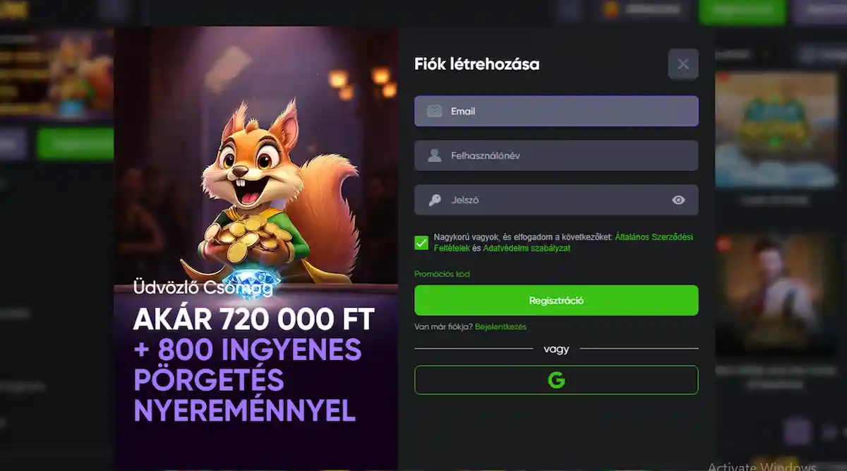 Legyen része a Spinline Casino családnak és részesüljön exkluzív befizetési bónuszokban, heti promóciókban és kiváló minőségű játékélményben