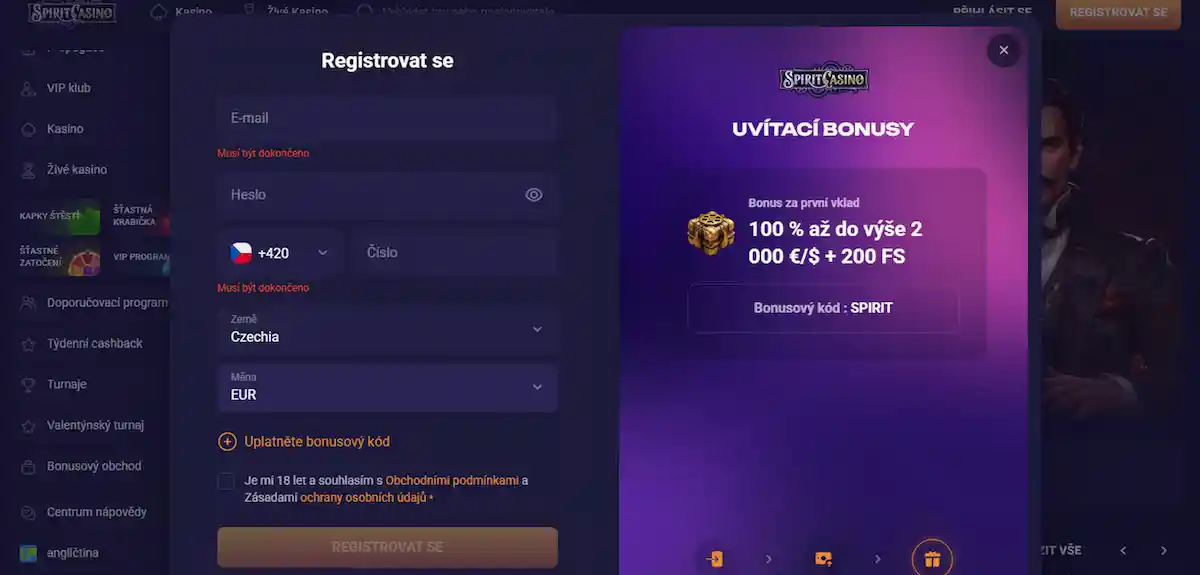 Sportaza Casino nová registrace s velkorysým uvítacím bonusem pro nové hráče