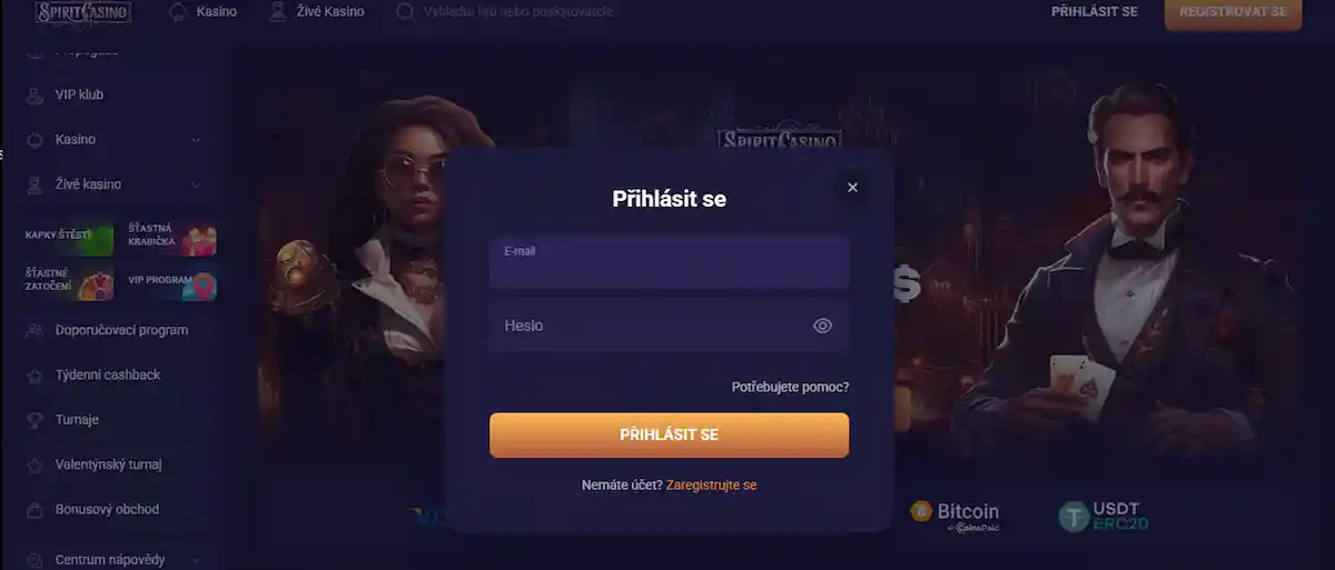 Sportaza Casino přihlašovací portál pro autentizované uživatele a stálé členy