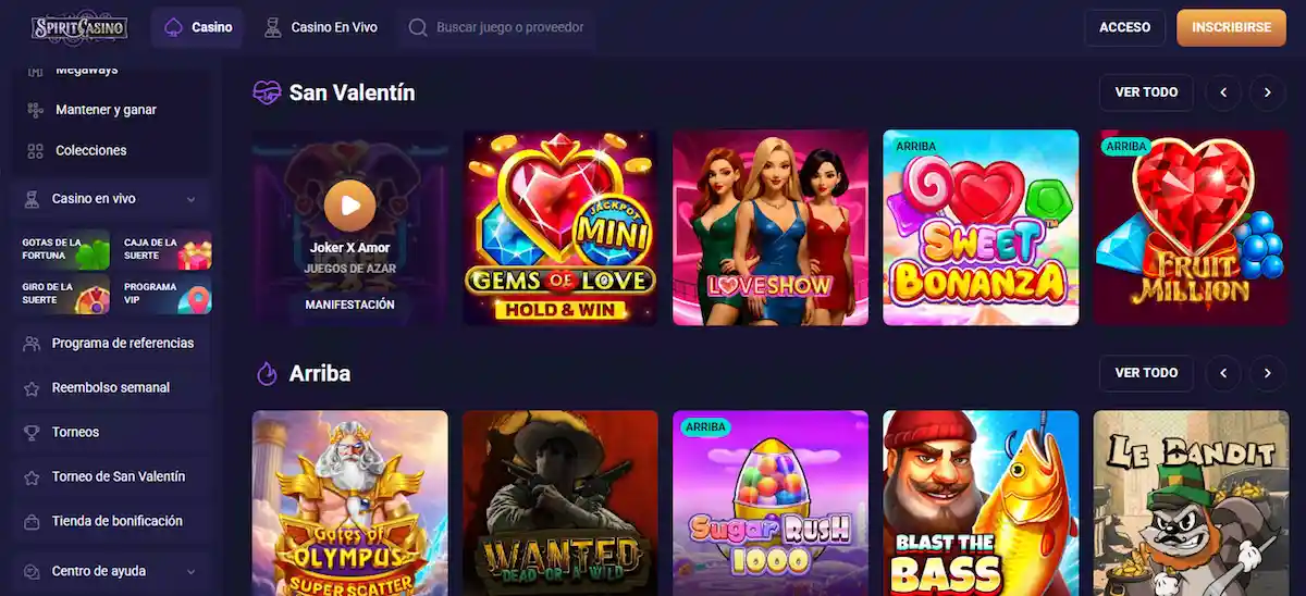 Sportaza Casino - Plataforma de juego completamente licenciada con video slots, póker y mesas en vivo