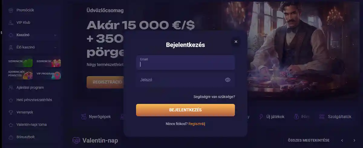 Sportaza Casino tagok területe hitelesített játékosok és aktív fiókok számára