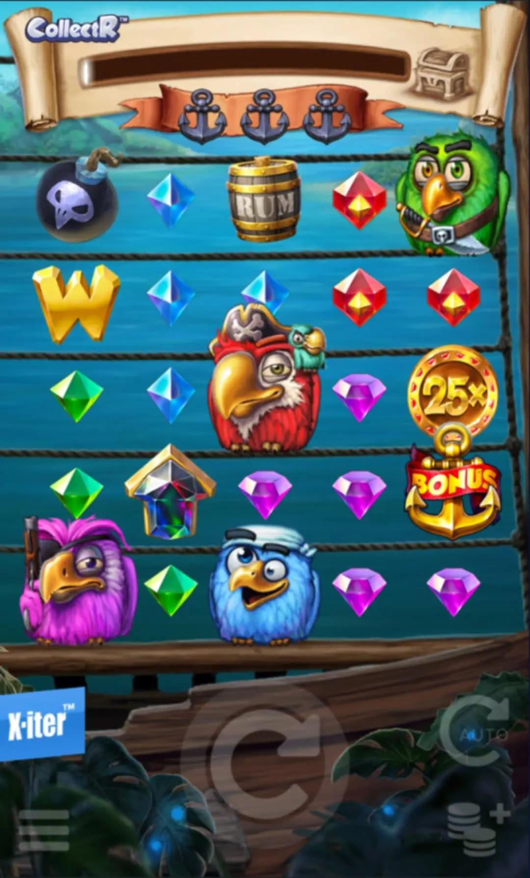 Pirots mobil slot-spil