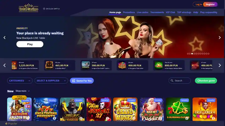 Strona główna Total kasyno